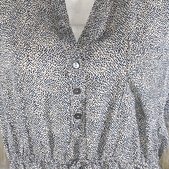 Ulla Johnson Short Sleeve Dot Mini Dress - Picture 5 of 7